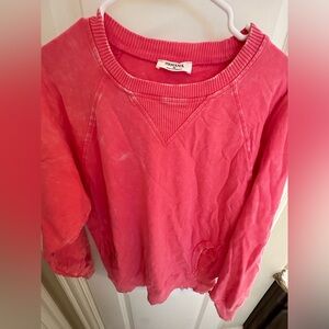 Bright pink light sweatshirt medium